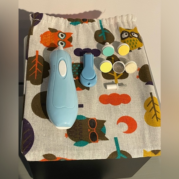 Baby Nail Trimmer Electric Nail File Safe Nail Filer Grinder Kit - Picture 2 of 2